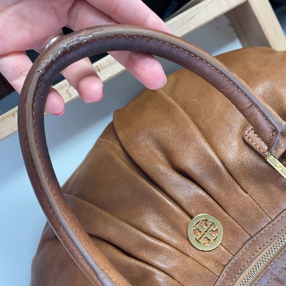 Tory burch brown handbag Tory Burch 'Verona' Satchel Handbag - Picture 10 of 16